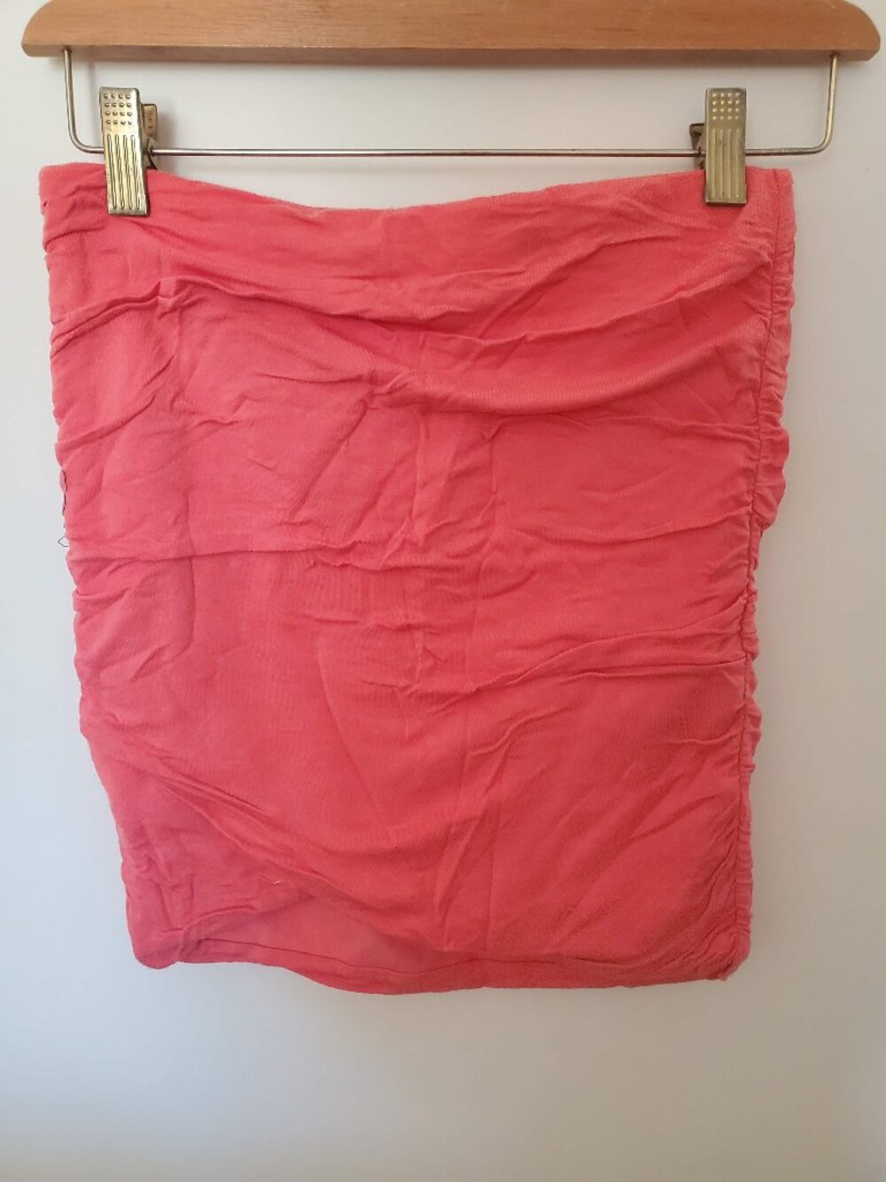 Pink Free People Bodycon Skirt